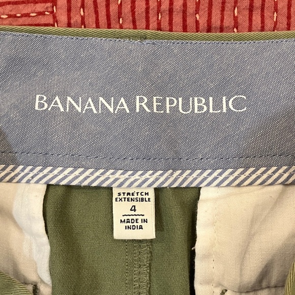 Banana Republic khaki Green pencil Stretch Skirt - Picture 2 of 13